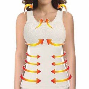 SANKOM VEST with lace bra